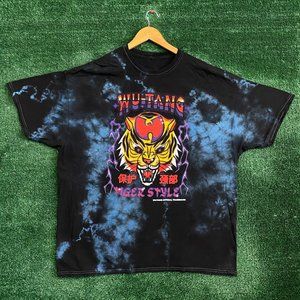 Black Tie-Dye Men's T-Shirt